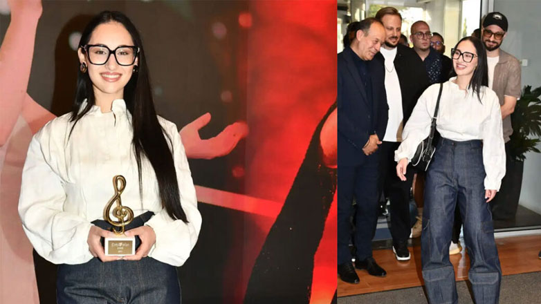 Eurovision 2025: Η ΕΡΤ βράβευσε την Klavdia και την ελληνική αποστολή για την κατάκτηση της 6ης θέσης