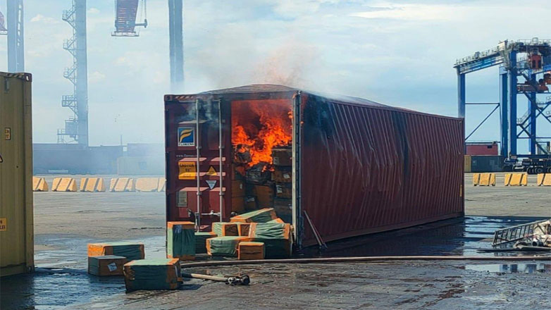 Επίθεση σε πλοίο στο λιμάνι της Οδησσού