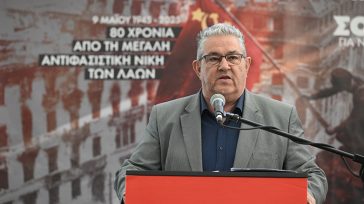 Κουτσούμπας: Να σταματήσει κάθε στρατιωτική συνεργασία της Ελλάδας με το Ισραήλ