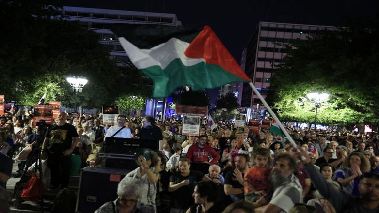 Συναυλία αλληλεγγύης στον Παλαιστινιακό λαό στο Σύνταγμα