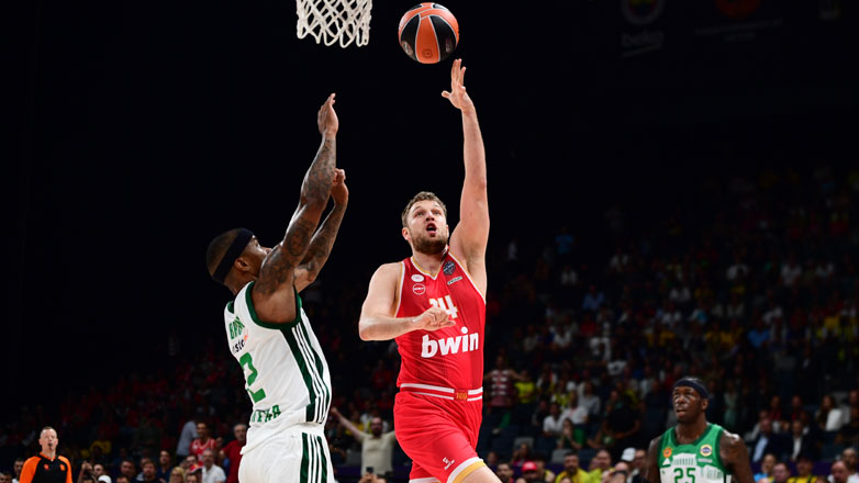 Στην 3η θέση ο Ολυμπιακός, 97-93 τον Παναθηναϊκό