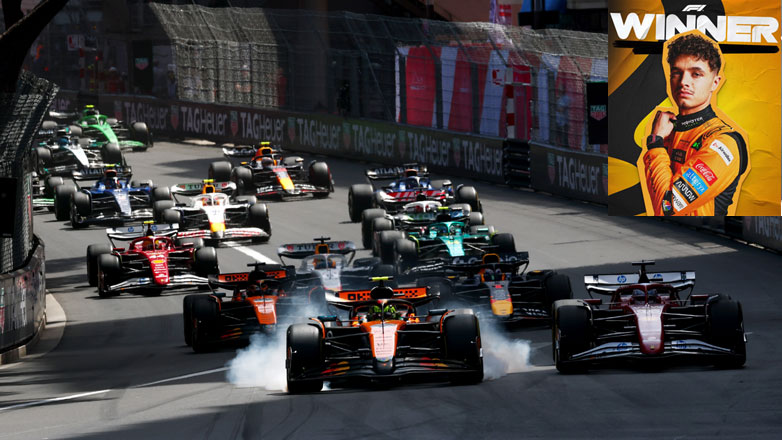 F1 GP Monaco: Νικητής ο Norris σε έναν αγώνα χωρίς θέαμα και προσπεράσεις