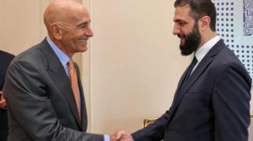 Ο Αμερικανός ειδικός απεσταλμένος επαινεί τον Σύρο ηγέτη Άχμεντ αλ-Σαράα