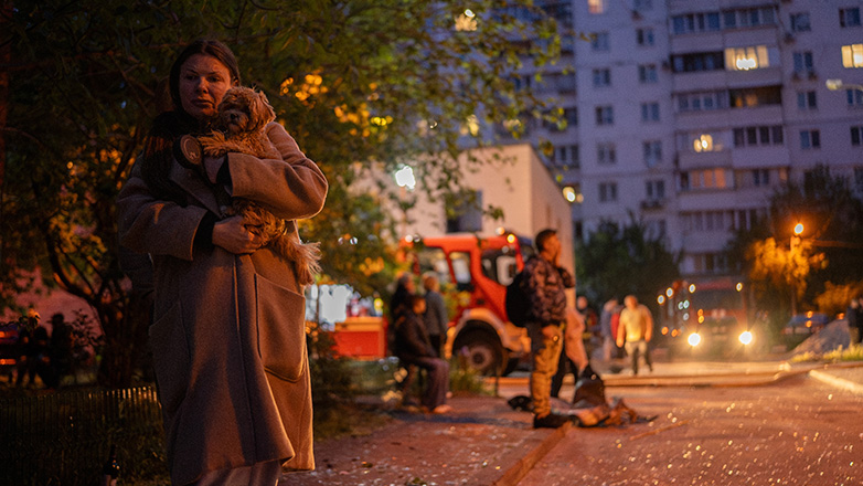 Μπαράζ επιθέσεων στο Κίεβο