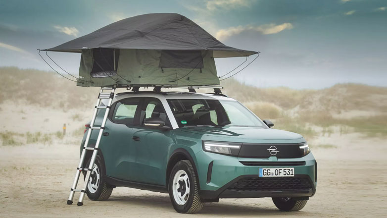 Έχεις το Opel Frontera; Αγοράζεις και τη σκηνή οροφής του και έχεις κρεβάτι να κοιμηθείς όπου κι αν βρίσκεσαι