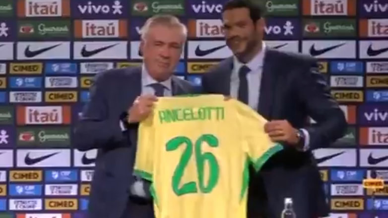 Η «σελεσάο» παρουσίασε τον Κάρλο Αντσελότι