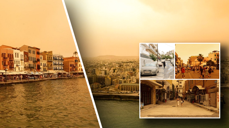 To «Χαμσίνι» έπνιξε την Κρήτη