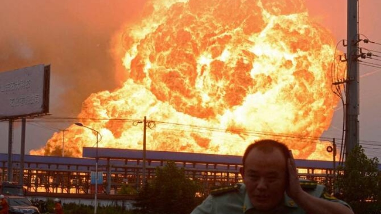 Ισχυρή έκρηξη σε εργοστάσιο χημικών στην Κίνα