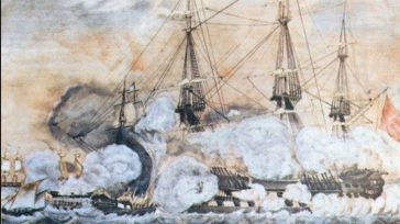 Σαν σήμερα διεξήχθη η Ναυμαχία της Ερεσού