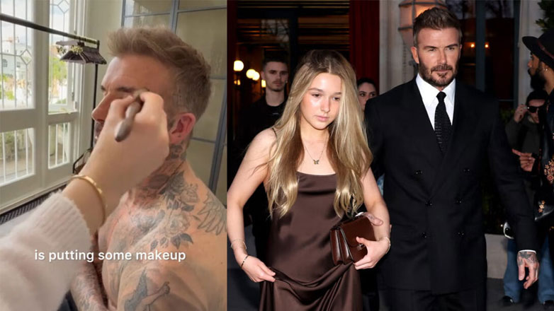 David Beckham: Η κόρη του τον έβαψε και έγινε viral