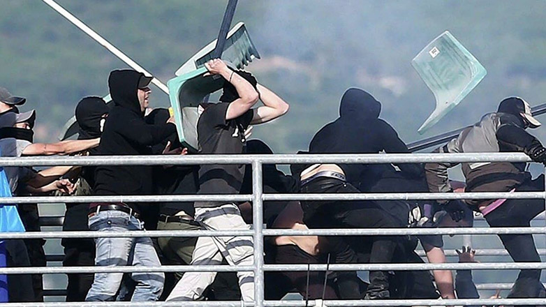 Ταυτοποιήθηκαν 4 άτομα για οπαδική βία στο Καματερό