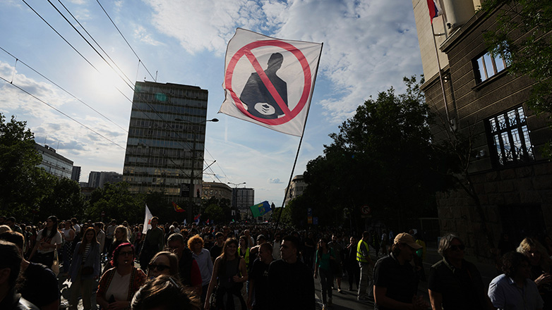 Σερβία: Διαδηλώσεις φοιτητών με αίτημα τη διεξαγωγή πρόωρων βουλευτικών εκλογών