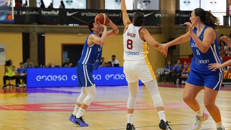 Εθνική Γυναικών: Φιλική ήττα 64-40 από την Ισπανία