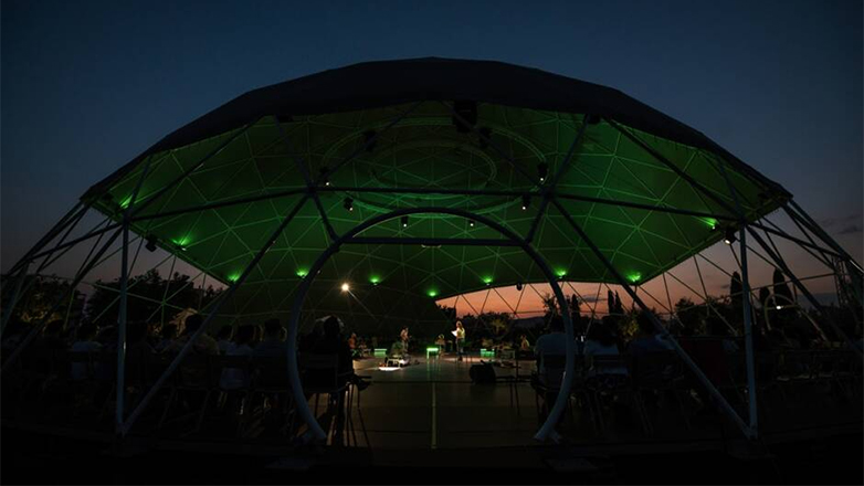 Φεστιβάλ Αθηνών Επιδαύρου x ΚΠΙΣΝ: MONOM 4DSOUND: Μια πρωτοποριακή ηχητική εγκατάσταση στον Θόλο