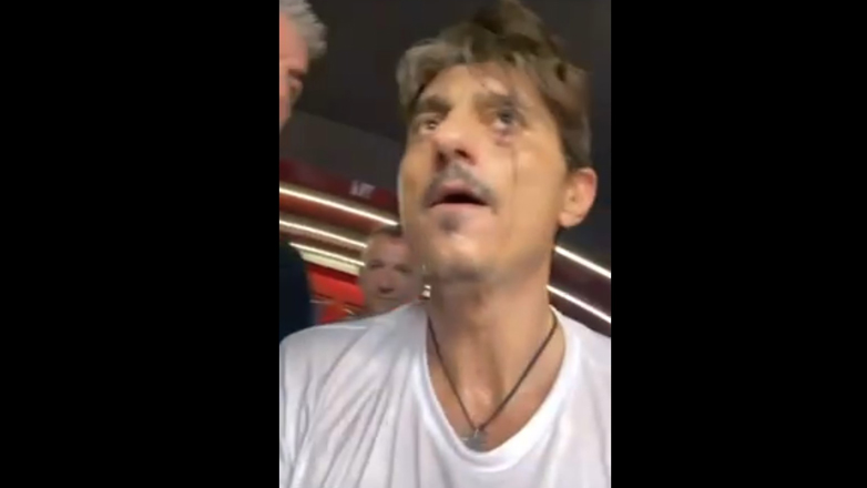 Δημ. Γιαννακόπουλος: Η αντίδραση και η διαμαρτυρία του μετά την αποβολή του στο ΣΕΦ