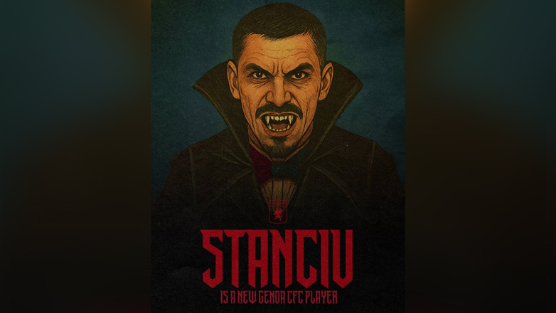 Τζένοα: Ανακοίνωσε τον Στάντσιου ως… Κόμη Δράκουλα!