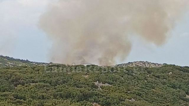 Πυρκαγιά σε δύσβατο μέρος στο όρος Όθρυς