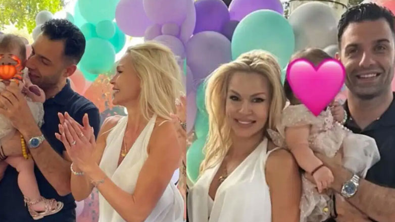 Βίκυ Κάβουρα – Γιώργος Τζαβέλλας: Όσα έγιναν στο πάρτι για τα πρώτα γενέθλια της κόρης τους