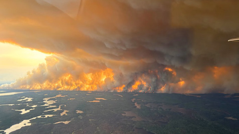 Οι καπνοί από τις πυρκαγιές στον Καναδά έφτασαν στην Ευρώπη