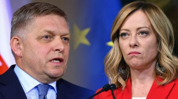 Ιταλία: Συνάντηση της Ιταλίδας Πρωθυπουργού Τζόρτζια Μελόνι με τον Σλοβάκο ομόλογό της Ρόμπερτ Φίτσο