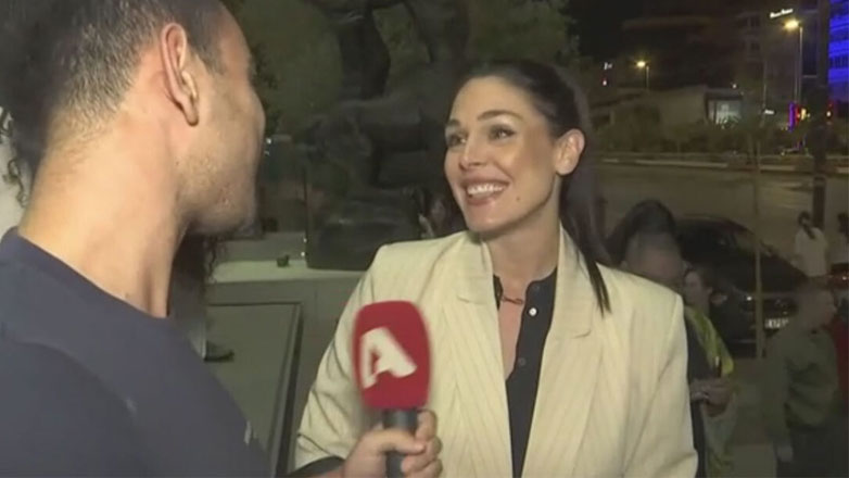 Ιωάννα Τριανταφυλλίδου: Η πρώτη on camera εμφάνιση μετά τον γάμο της με τον Κίμωνα Κουρή