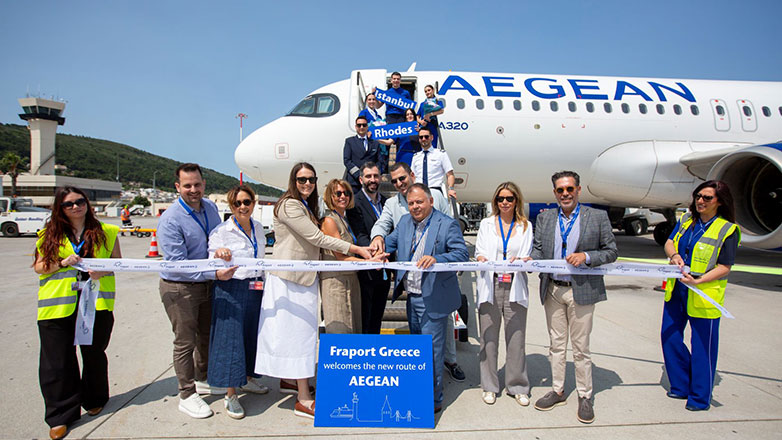 Η AEGEAN για το νέο δρομολόγιο Ρόδος – Κωνσταντινούπολη