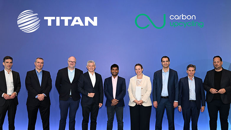 Όμιλος ΤΙΤΑΝ: Συνεργασία με την Carbon Upcycling για την ανάπτυξη δομικών υλικών χαμηλών εκπομπών άνθρακα