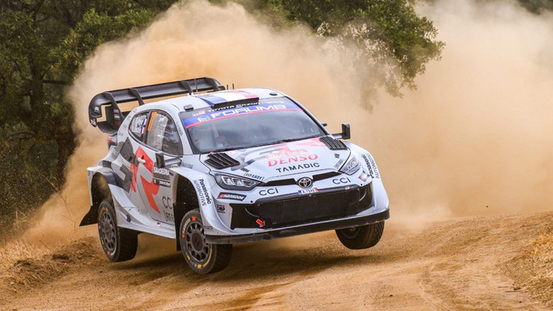 Rally Italia Sardegna 2025: Οι Γάλλοι Ogier- Landais πιο γρήγοροι στο shakedown