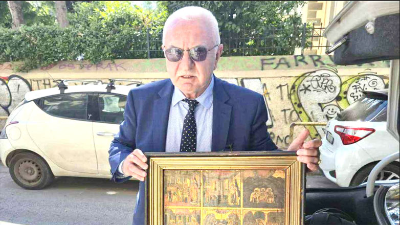 Δικηγόρος και μεσίτης συνελήφθησαν για ιεροσυλία