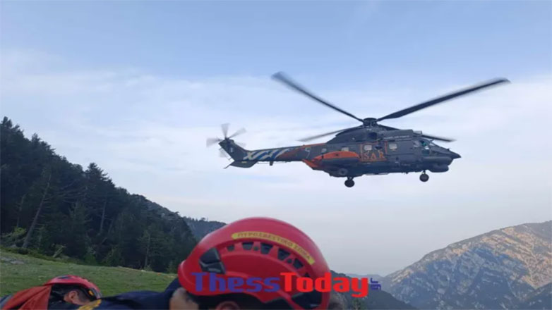 Όλυμπος: Δραματική επιχείρηση διάσωσης πολυτραυματία