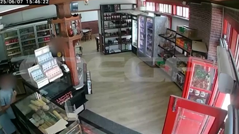 Η στιγμή που τα 5,3 Ρίχτερ «ταρακουνάνε» το Άγιο Όρος