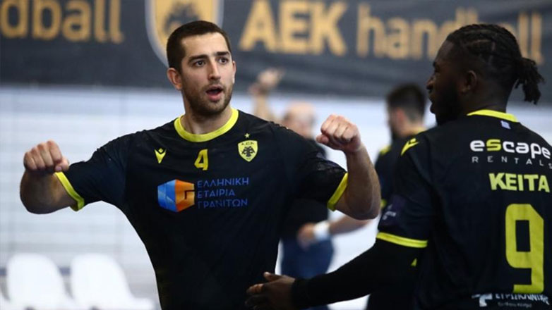 Χάντμπολ: Νίκη για την ΑΕΚ, 36-30 τον Ολυμπιακός