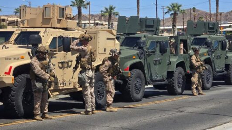 Υποστράτηγος Σέρμαν: Σύντομα θα αναπτυχτούν στο Λος Άντζελες οι πεζοναύτες Υποστράτηγος Σέρμαν: Σύντομα θα αναπτυχτούν στο Λος Άντζελες οι πεζοναύτες