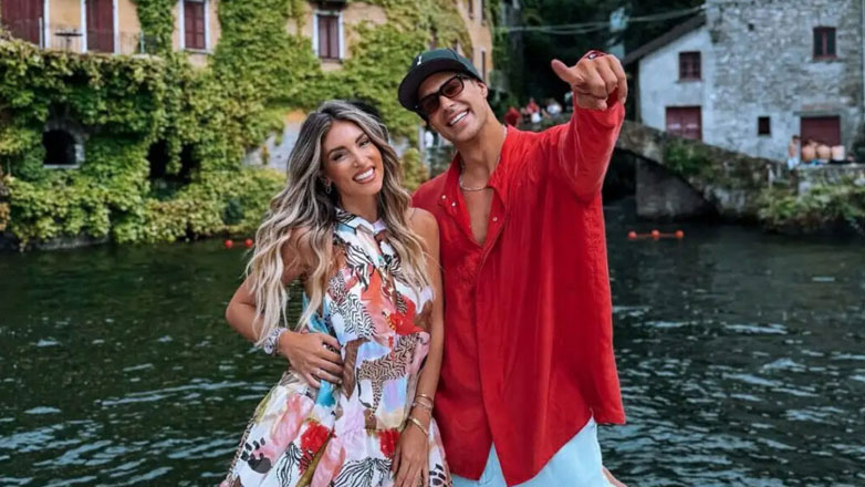 Αθηνά Οικονομάκου – Bruno Cerella: Φωτογραφίες από το ταξίδι τους στην Ιταλία μετά την πρόταση γάμου