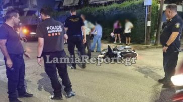 Λαμία: Σε κρίσιμη κατάσταση 16χρονος μετά από τροχαίο με μηχανάκι