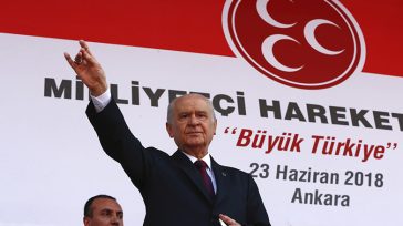 Μπαχτσελί: «Η Τουρκία είναι ο τελικός στόχος του Ισραήλ»