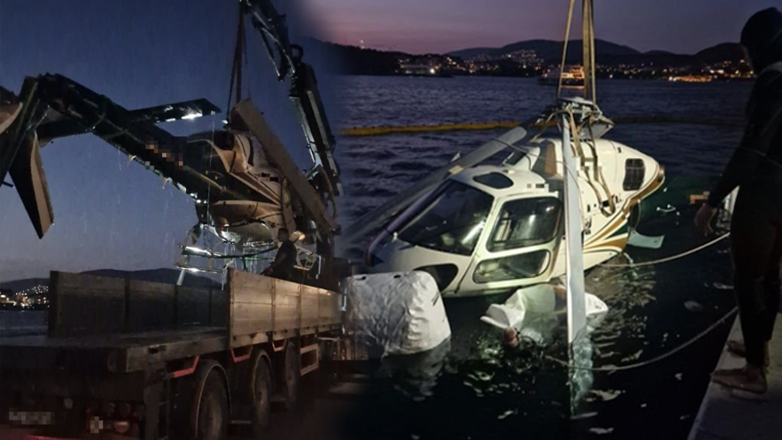 Kαρέ – καρέ η επιχείρηση ανέλκυσης του ελικοπτέρου από το Λιμενικό