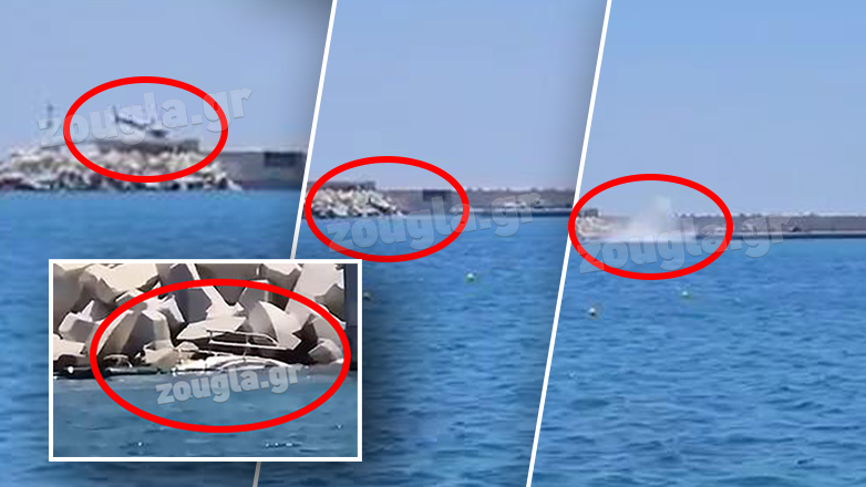 Στις ριπές ανέμου και πιθανόν σε μηχανολογικό πρόβλημα αποδίδει την πτώση του ελικοπτέρου στην Μαρίνα Βουλιαγμένης ο πιλότος