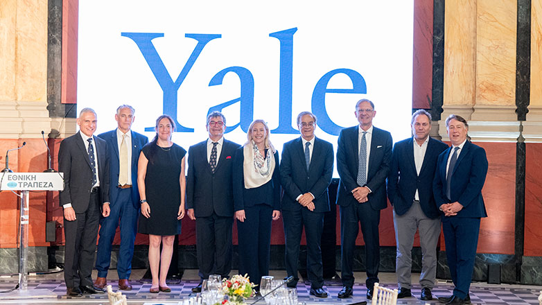 Οι παγκόσμιες προκλήσεις, στο γεύμα της Εθνικής Τράπεζας με την αντιπροσωπεία του Yale