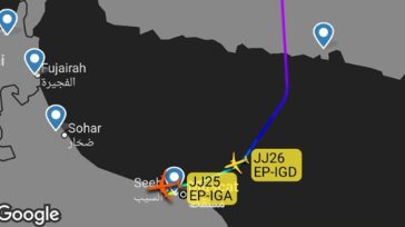 Τρία ιρανικά πολιτικά αεροσκάφη συμπεριλαμβανομένου και του προεδρικού πραγματοποίησαν πτήση στο Ομάν