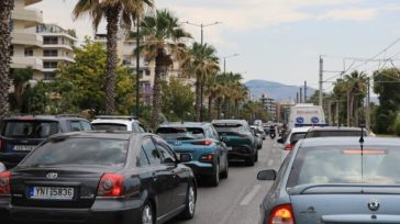 Τροχαίο στην Λεωφόρο Ποσειδώνος