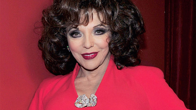 Τζόαν Κόλινς: Συνόδευσε τον Μάικλ Μπράντον στην παρουσίαση των απομνημονευμάτων του