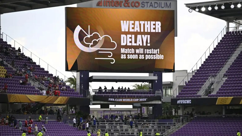 Μουντιάλ Συλλόγων: Διακοπή στο Μπενφίκα-Όκλαντ Σίτι λόγω «επικίνδυνων καιρικών φαινόμενων»