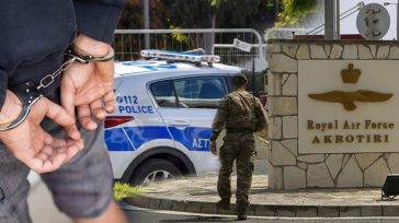 Συνελήφθη Αζέρος για κατασκοπεία σε βάσεις της Κύπρου