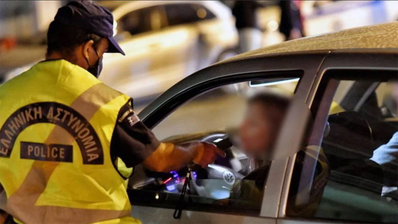 Πάνω από 5.000 αλκοτέστ έγιναν από την Τροχαία Αττικής από τις 19 έως τις 22 Ιουνίου