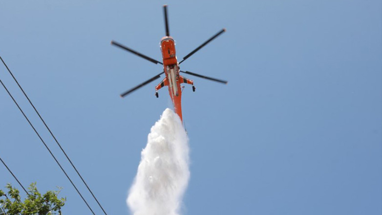 Σε ύφεση η φωτιά στην Ιεράπετρα