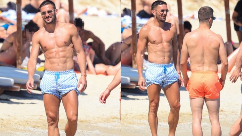 Dusan Tadic: Ο κούκλος 36χρονος επιθετικός της Φενέρμπαχτσε μαγνήτισε τα βλέμματα με τους κοιλιακούς του στη Μύκονο