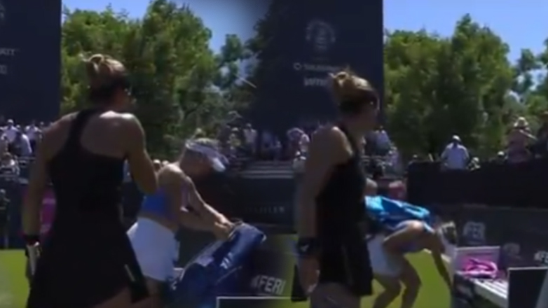 Άγριος λεκτικός καβγάς Σάκκαρη – Πουτίντσεβα στο Μπαντ Χόμπουργκ