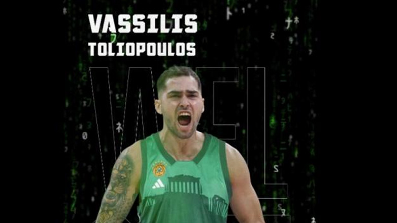 Ανακοίνωσε Τολιόπουλο για τρία χρόνια ο Παναθηναϊκός