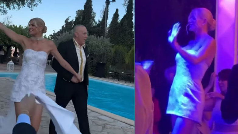 Ευρυδίκη Παπαδοπούλου: Χόρεψε τσιφτετέλι στη γαμήλια δεξίωση – Βίντεο
